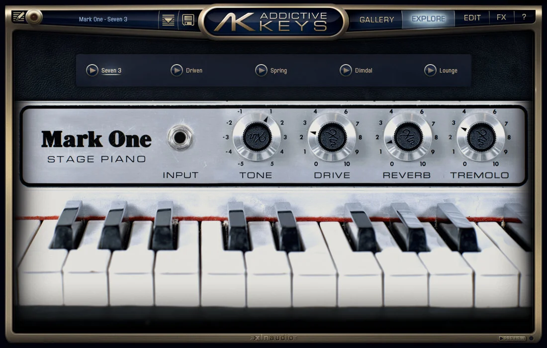 XLN Audio Addictive Keys: Mark One