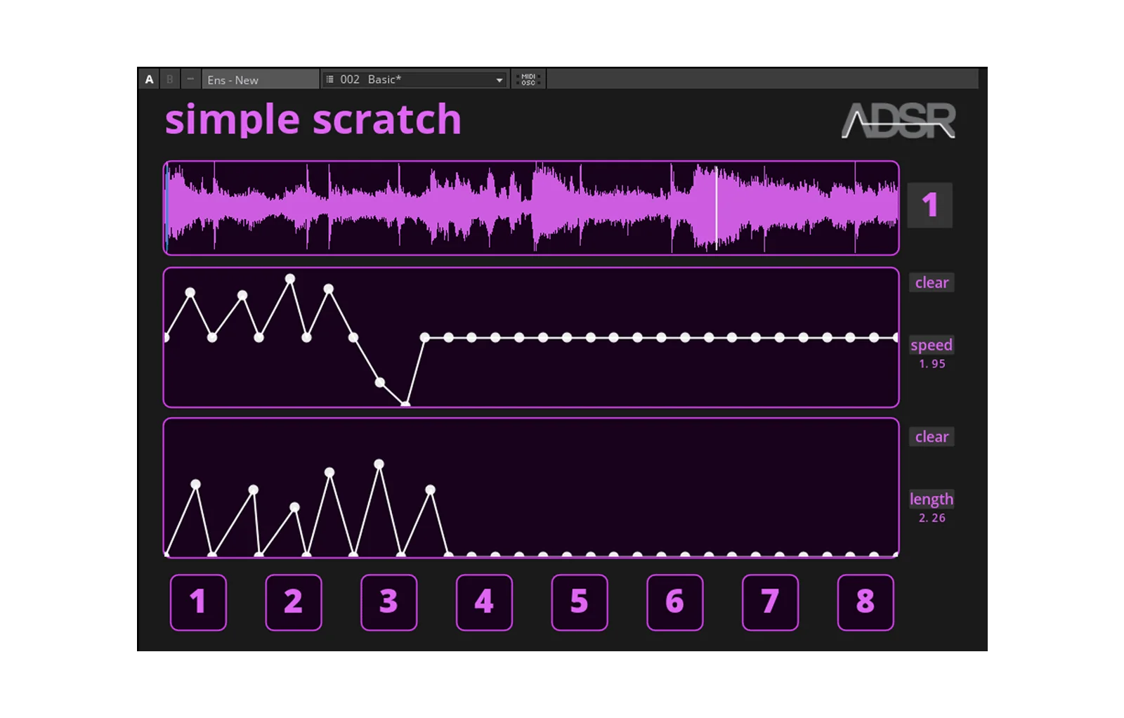 ADSR Simple Scratch