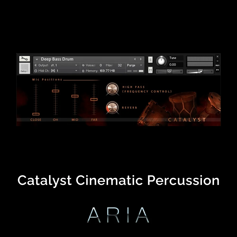 Aria Sounds Catalyst Cinematic Percussion