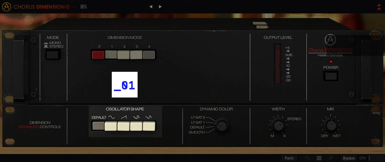 Arturia Chorus DIMENSION-D
