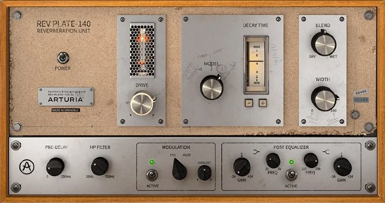 Arturia Rev PLATE-140