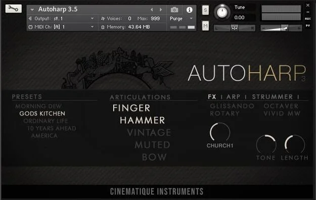 Autoharp v3.5