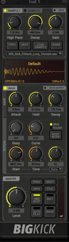 Plugin Boutique BigKick