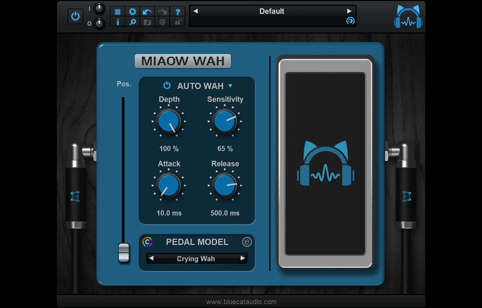 Blue Cat's Miaow Wah