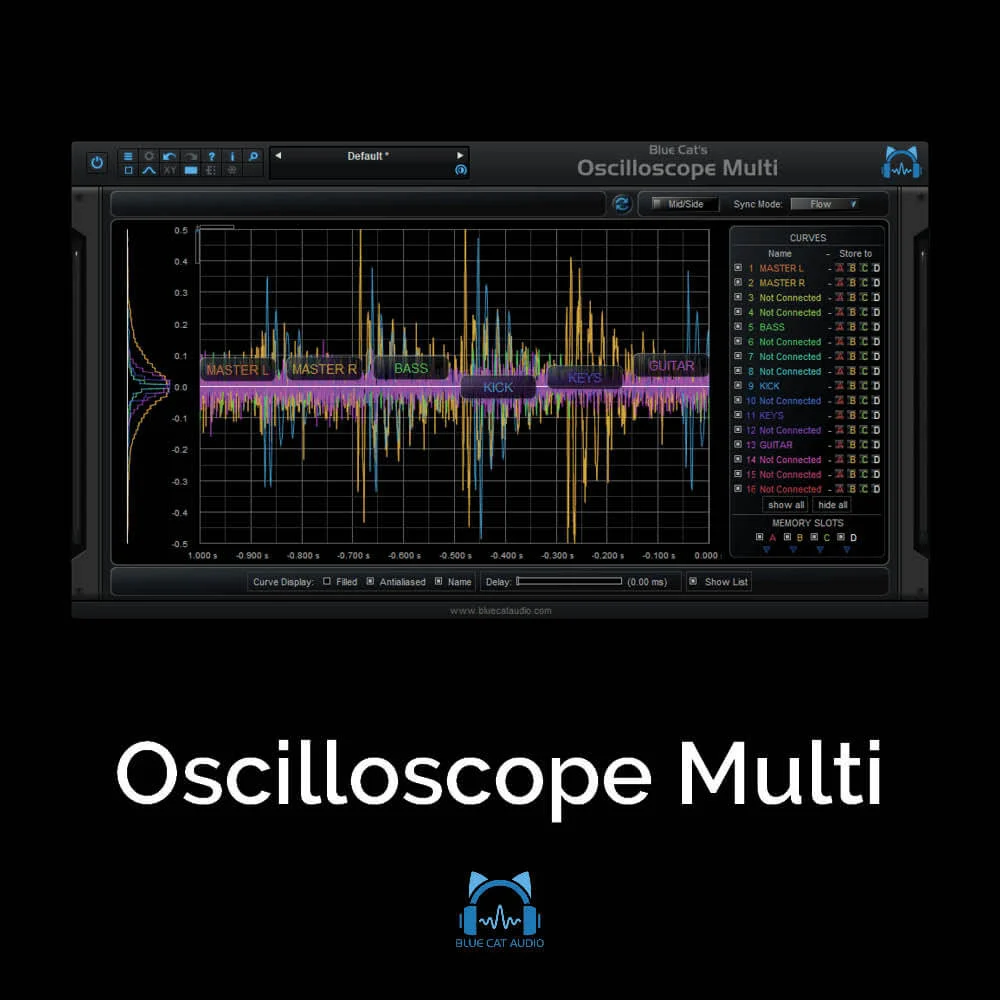 Blue Cat's Oscilloscope Multi