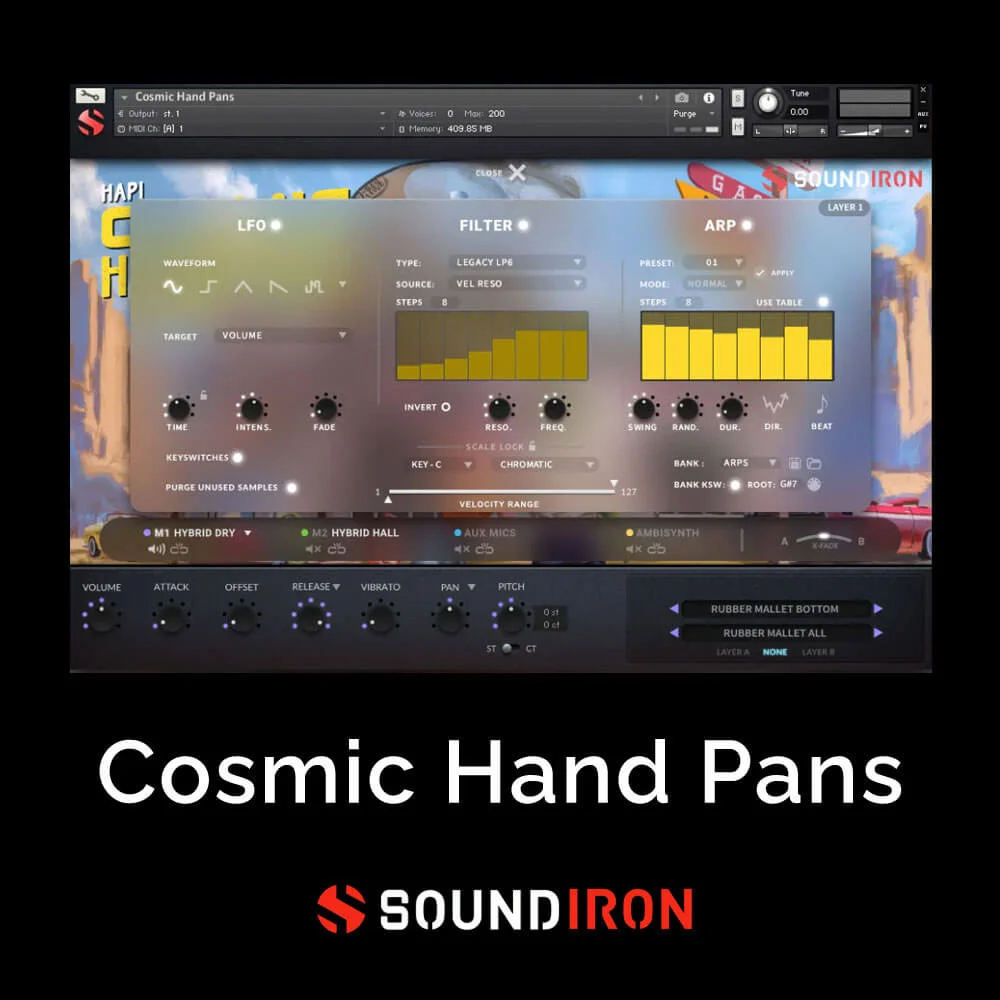 Cosmic Hand Pans