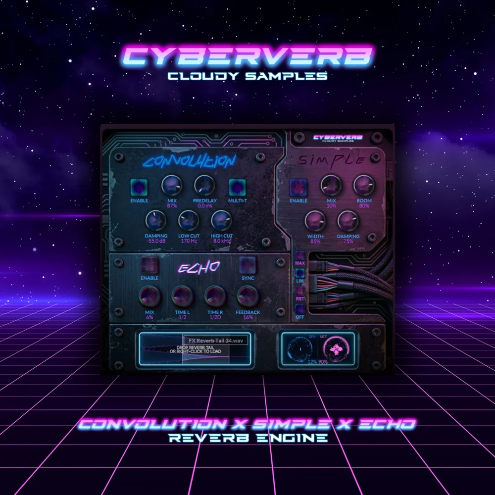 Cloudy Samples Cyberverb