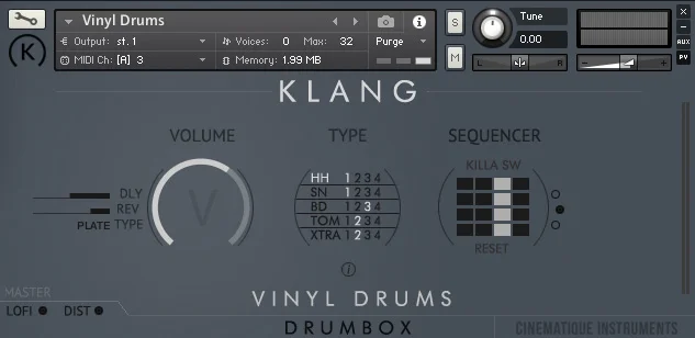 DRUMBOX: Vinyl Drums