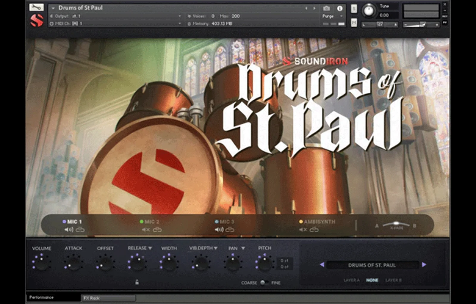 Drums of St Paul