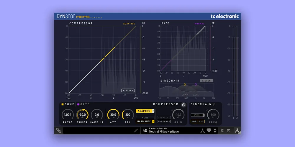 DYN 3000 - Midas Channel Dynamics