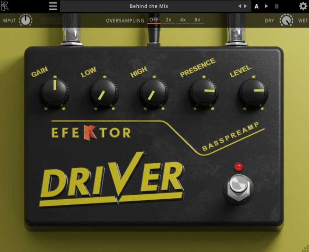 EFEKTOR BASS DRIVER