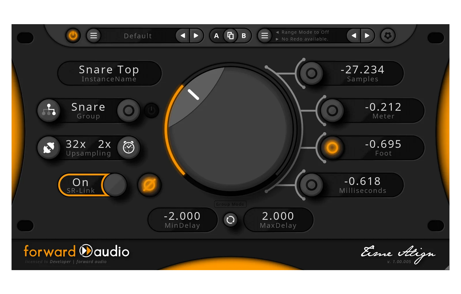 Forward Audio faTimeAlign