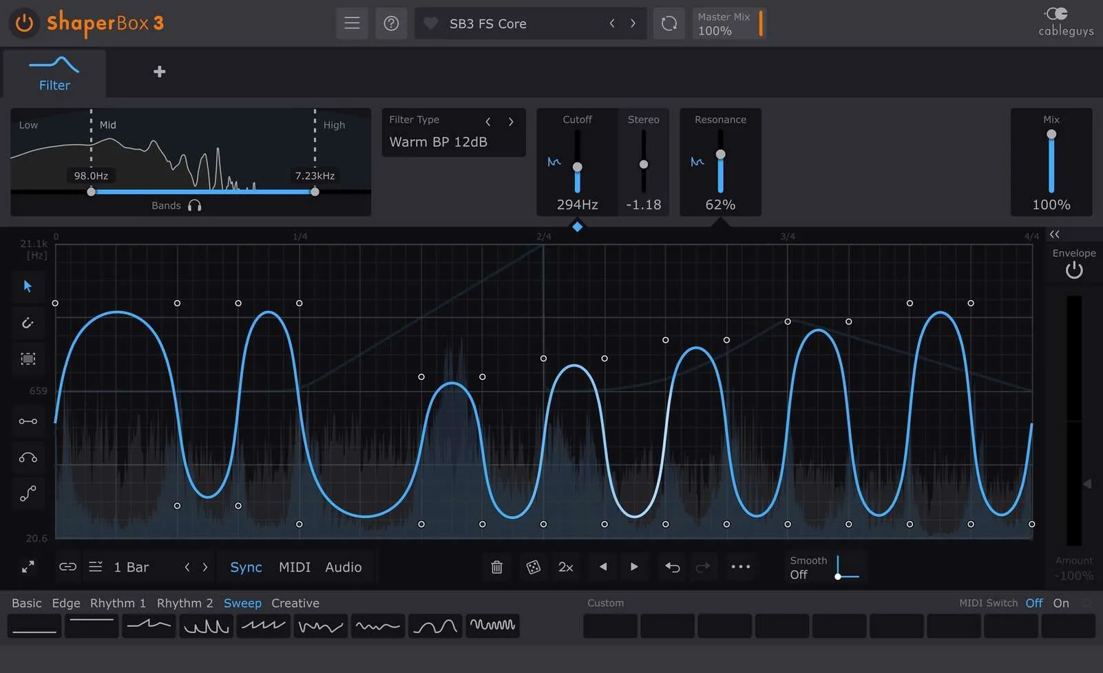 FilterShaper Core 3