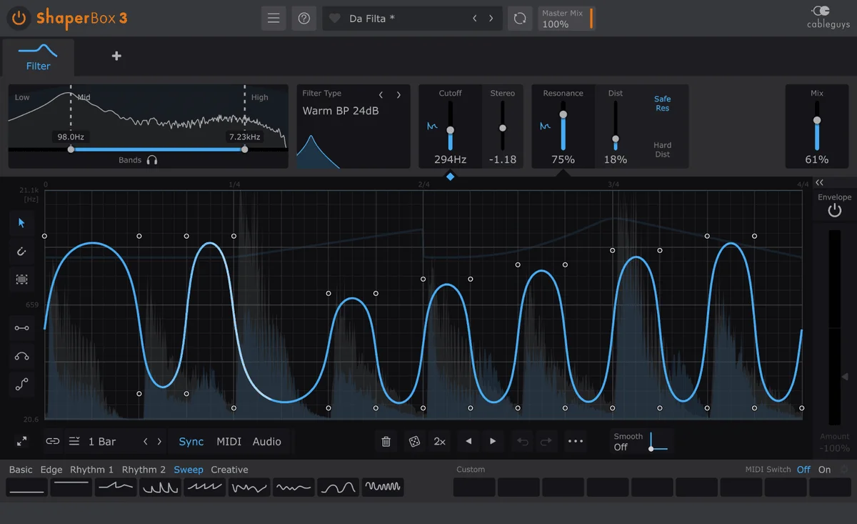 FilterShaper Core 3