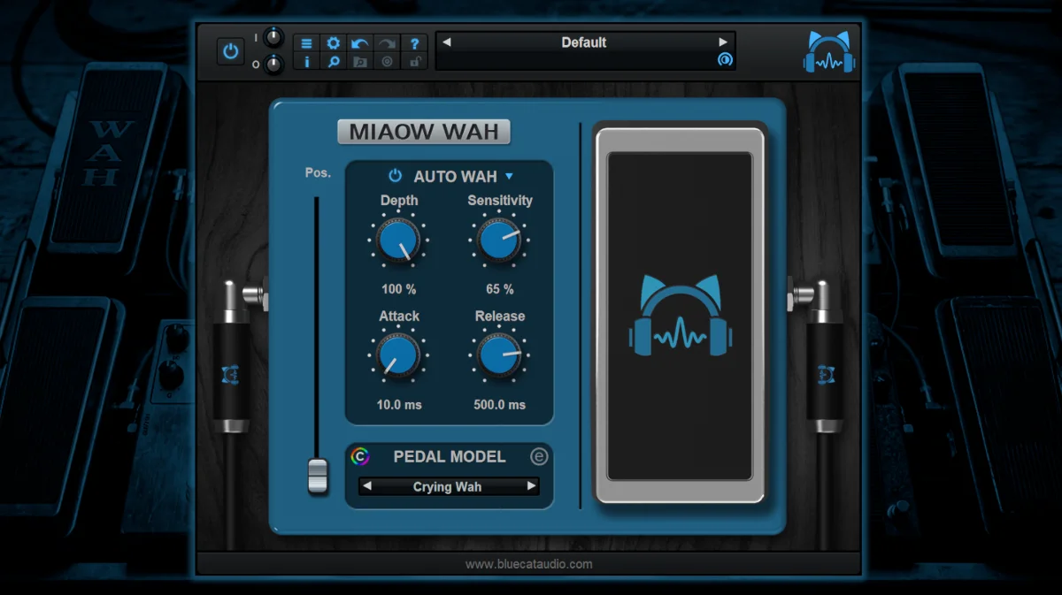 Blue Cat's Miaow Wah