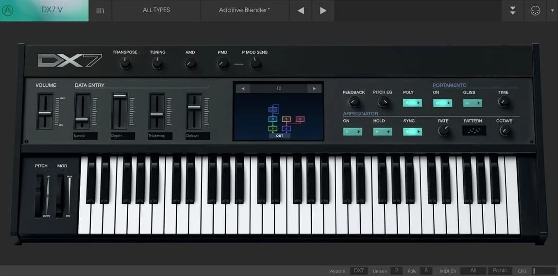 Arturia DX7 V