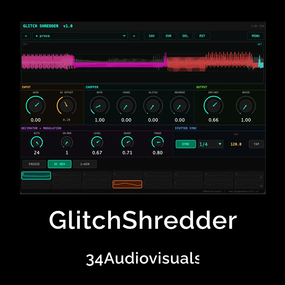34AudioVisuals GlitchShredder