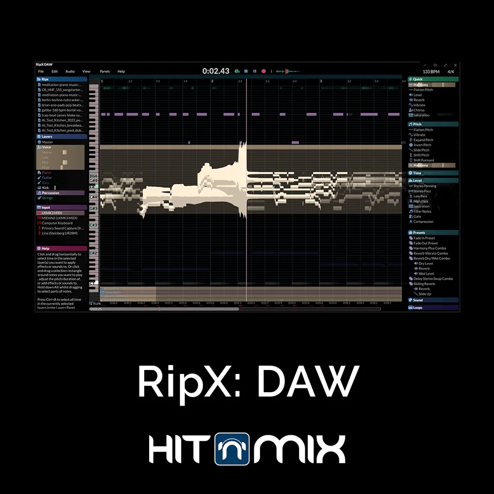 Hit'n'Mix RipX: DAW