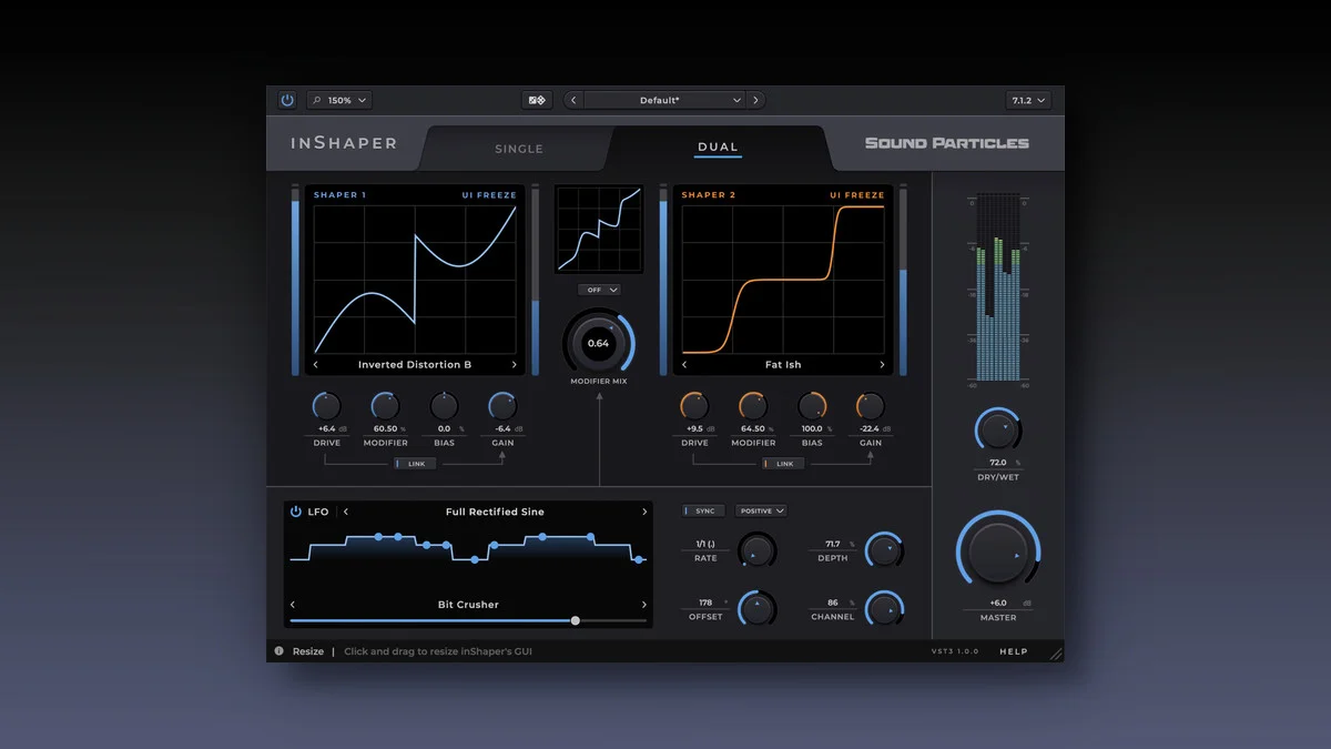Sound Particles inShaper