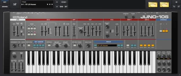 Roland JUNO-106 by Roland Cloud