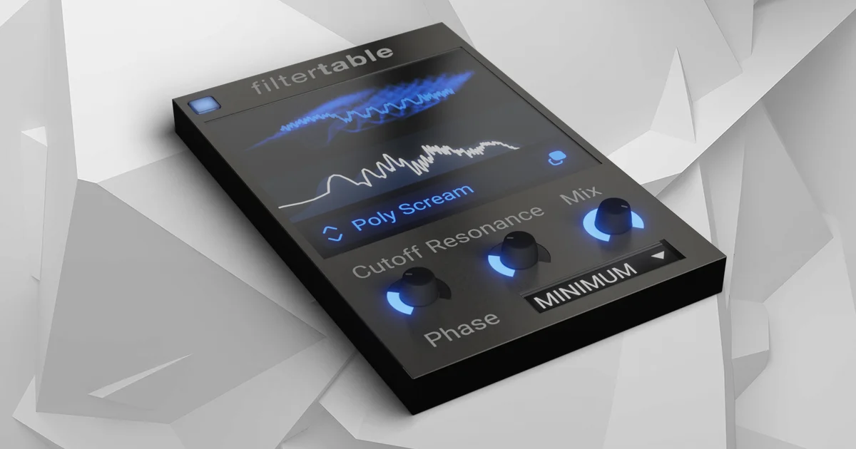 Kilohearts Filter Table