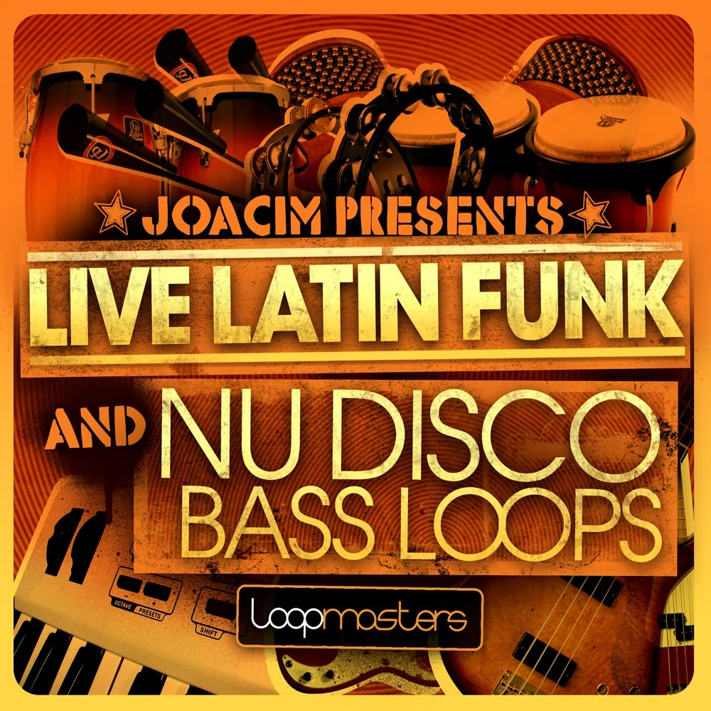 Live Latin Funk And Nu Disco Bass Loops