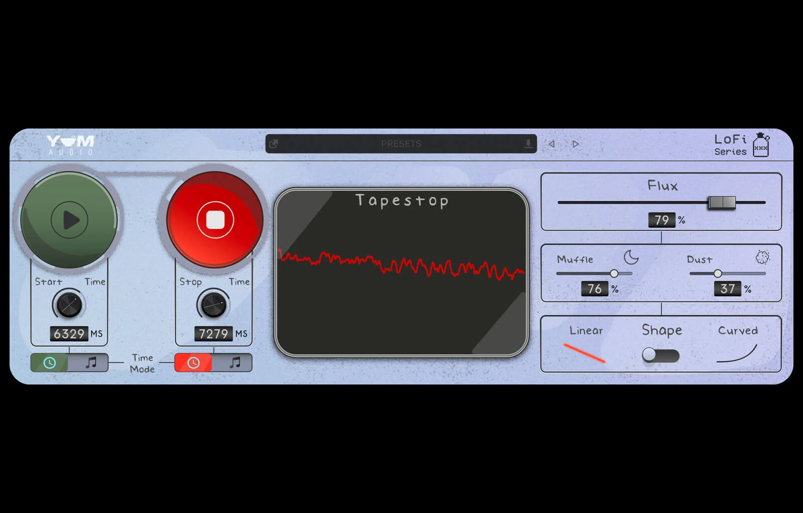 Yum Audio LoFi Tapestop