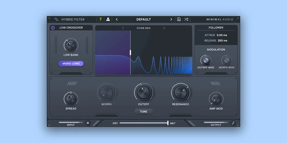 Minimal Audio Hybrid Filter