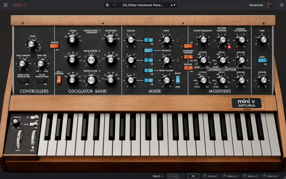 Arturia Mini V