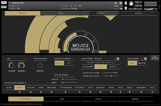 MOJO 2: Soprano Saxophone