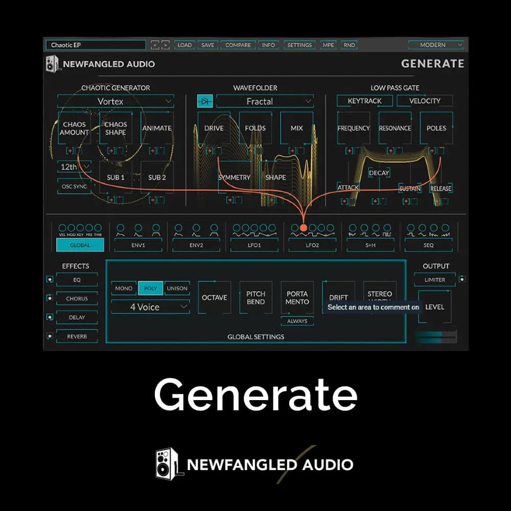Newfangled Audio Generate