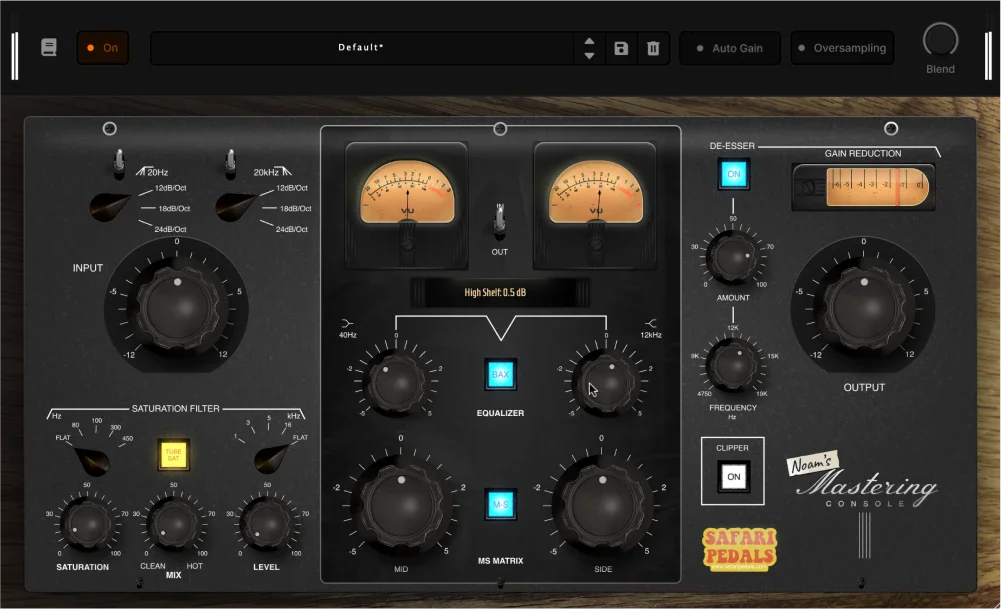 Noam's Mastering Console