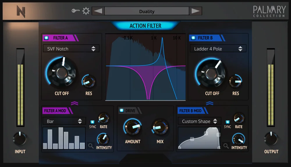 NoiseAsh Action Filter