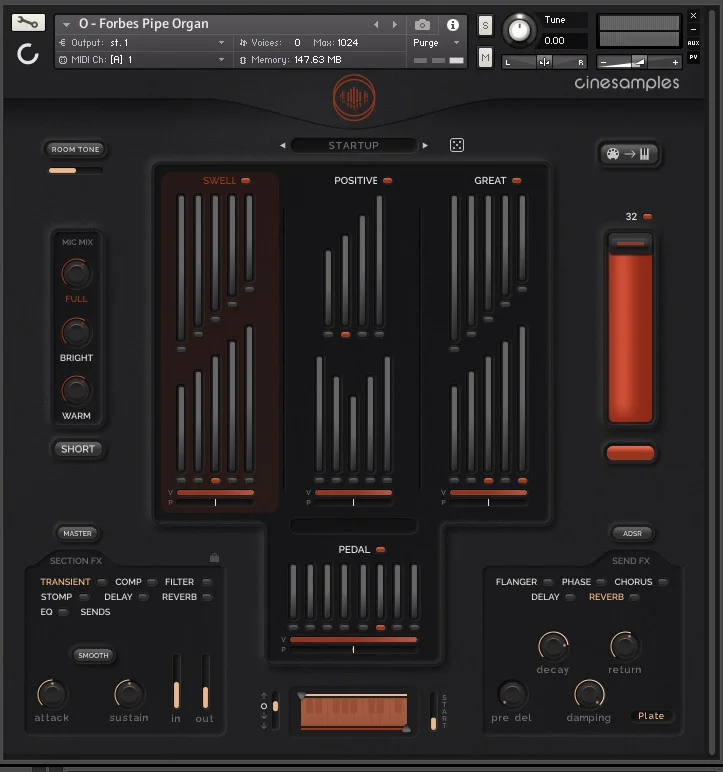 O: Forbes Pipe Organ