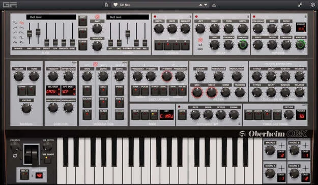 GForce Oberheim OB-X