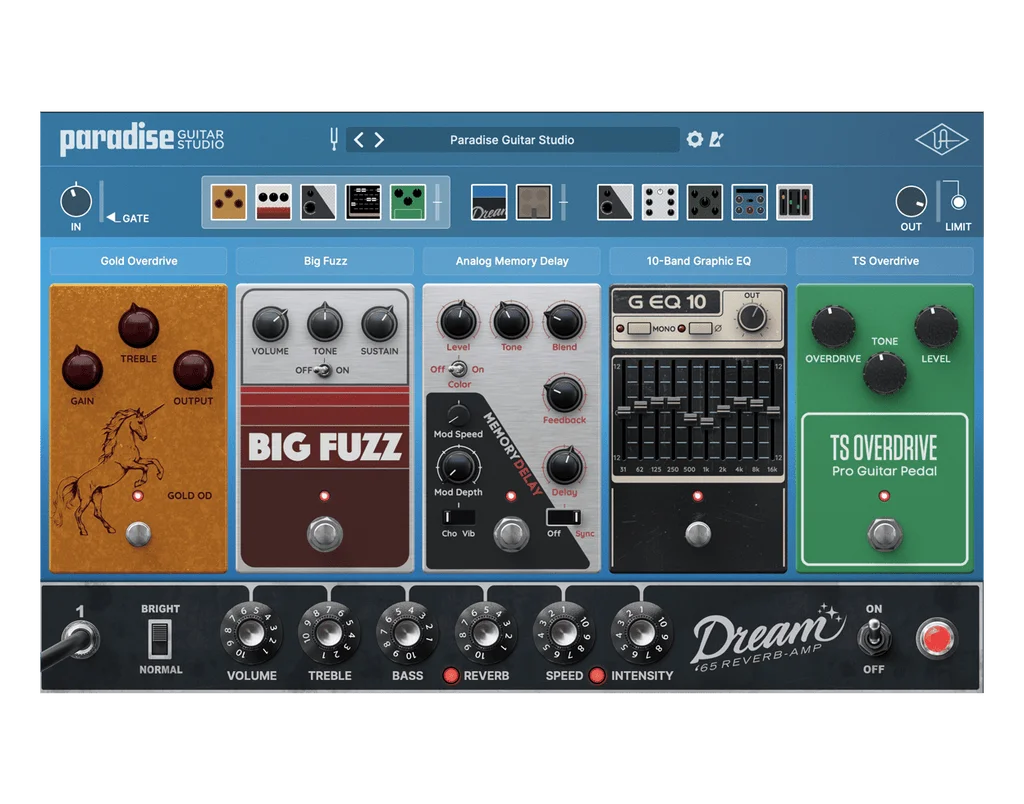 Universal Audio Paradise Guitar Studio