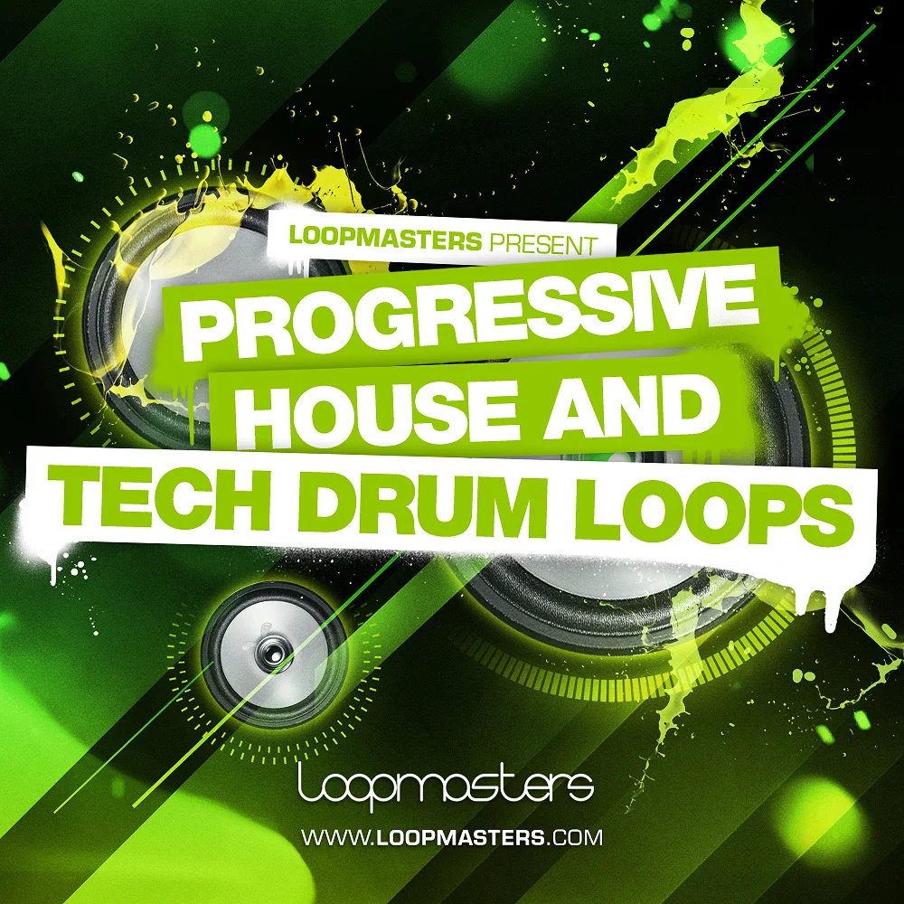 Progressive House and Tech Drum Loops