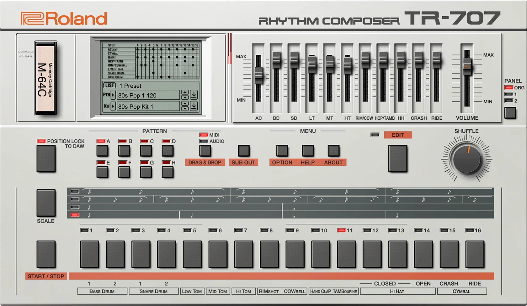 Roland TR-707