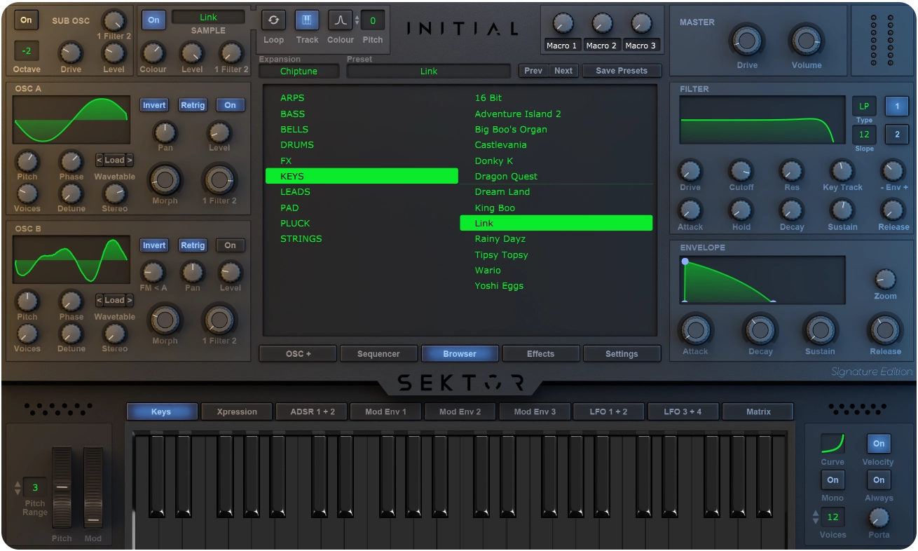 Initial Audio Sektor