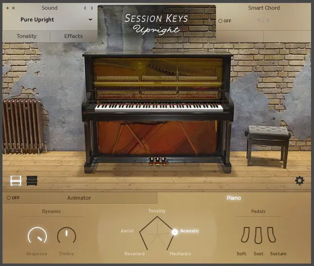 Session Keys Upright