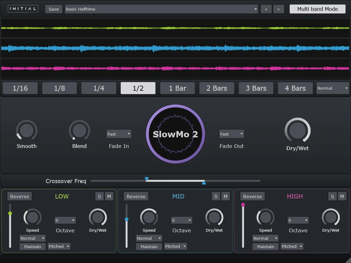Initial Audio SlowMo