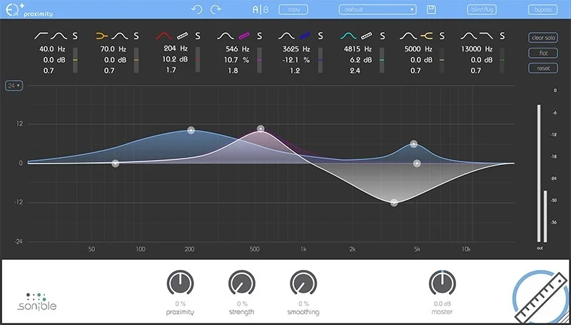 Sonible proximity:EQ+