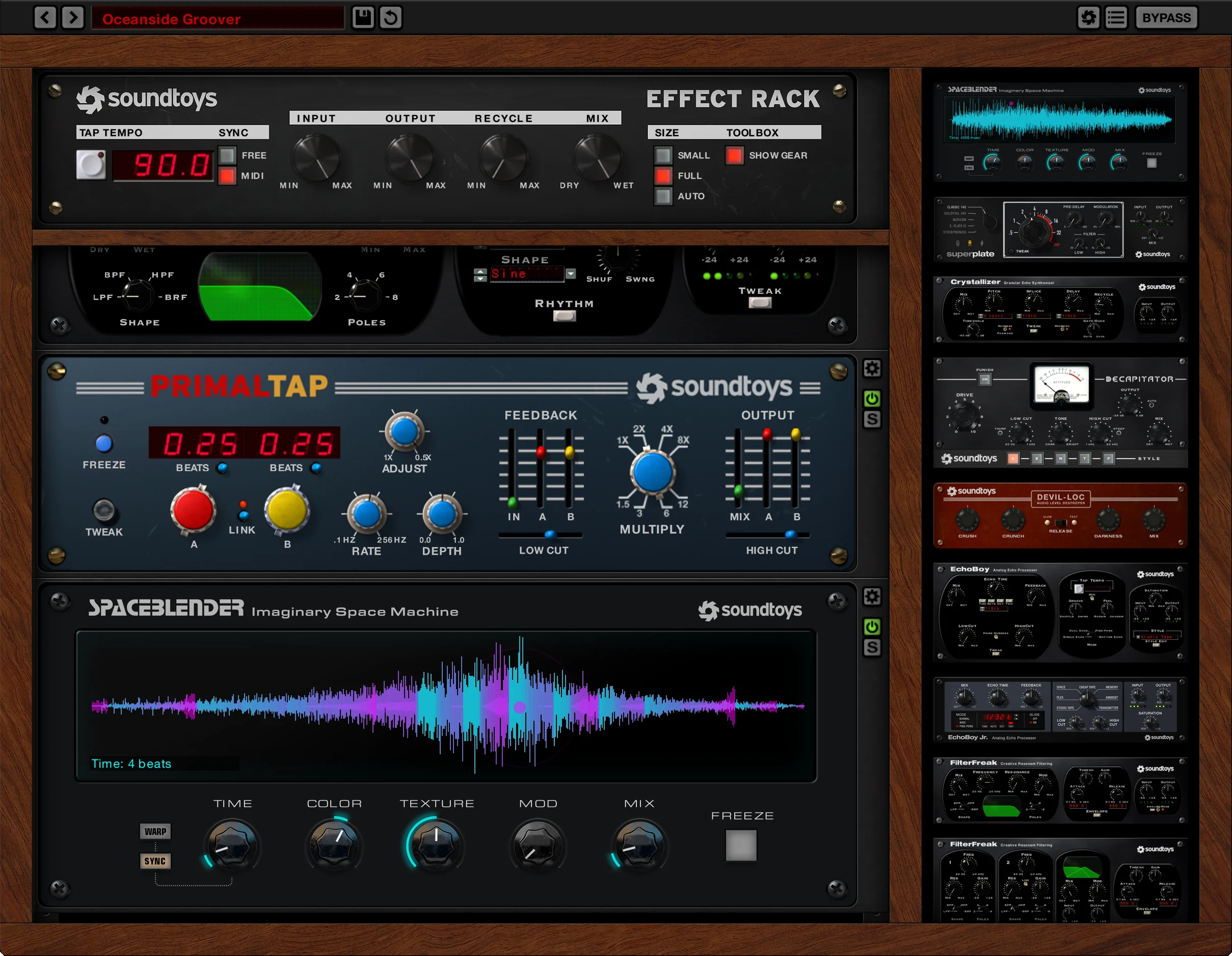 Soundtoys Effect Rack