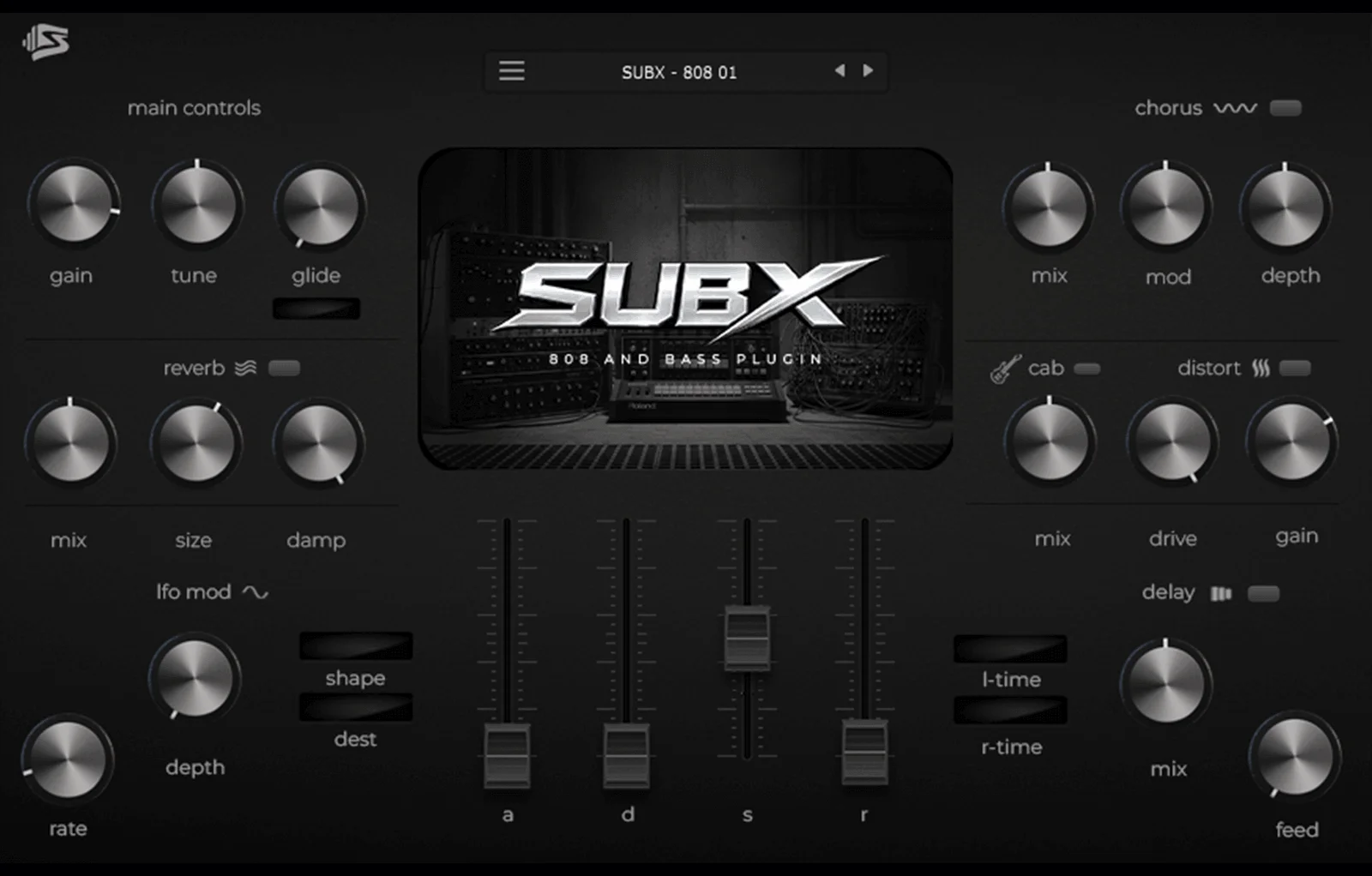 SUBX 808 & Bass Plugin