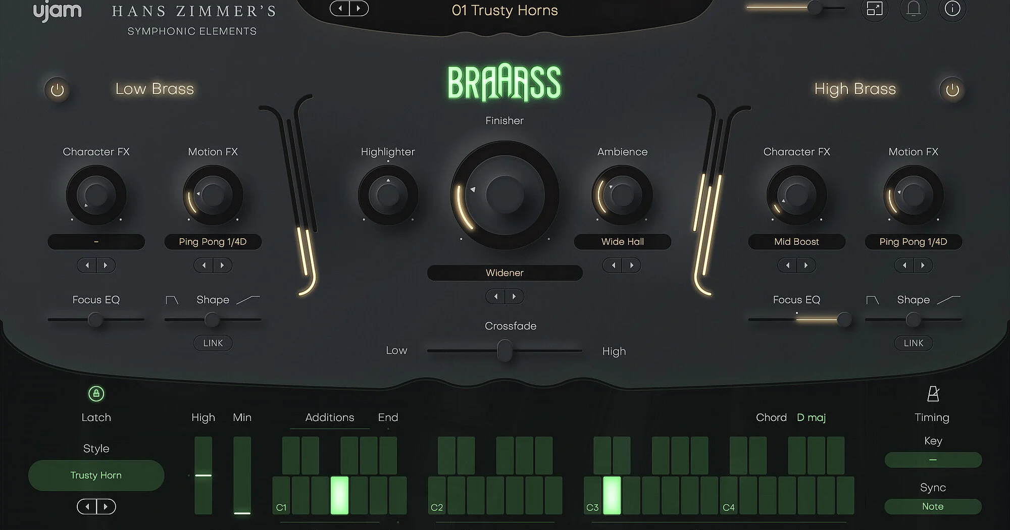 UJAM Symphonic Elements BRAAASS