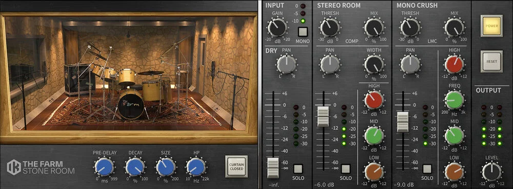 The Farm Stone Room Studio Reverb