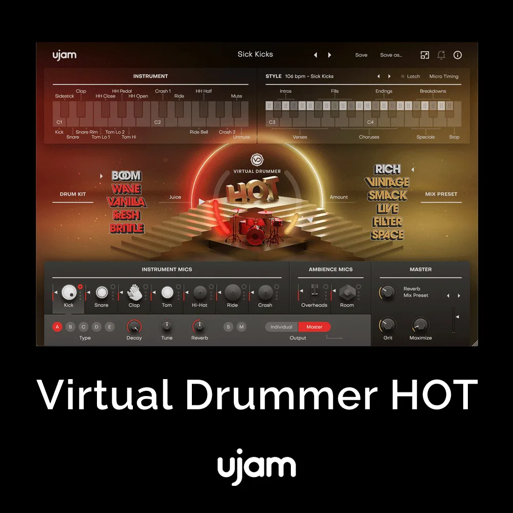 UJAM Virtual Drummer HOT