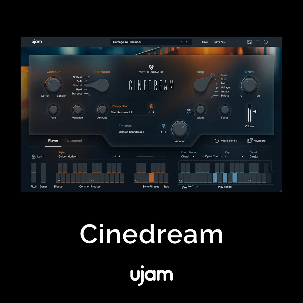 UJAM Virtual Guitarist CINEDREAM