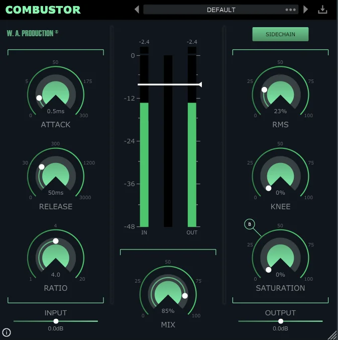 W.A. Production Combustor