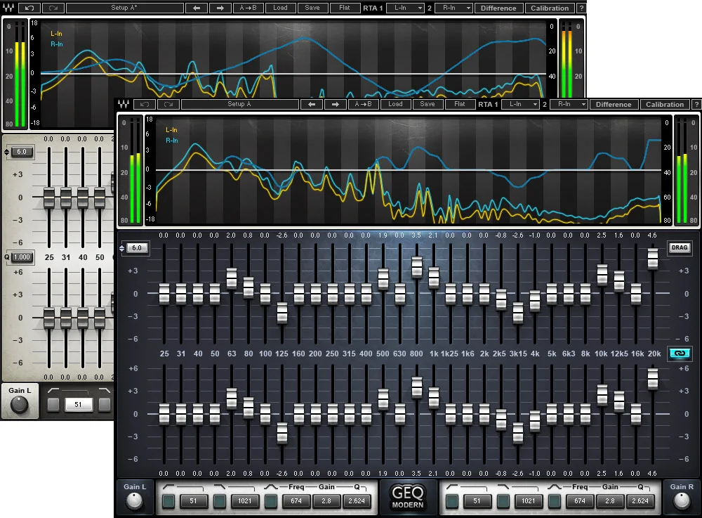 Waves GEQ Graphic Equalizer